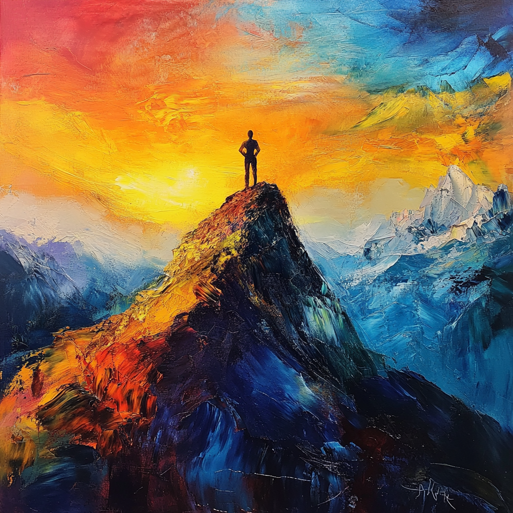 Peak of Glory Canvas