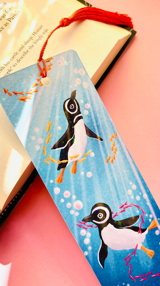Humboldt Penguin Bookmark – Handmade Penguin Gift