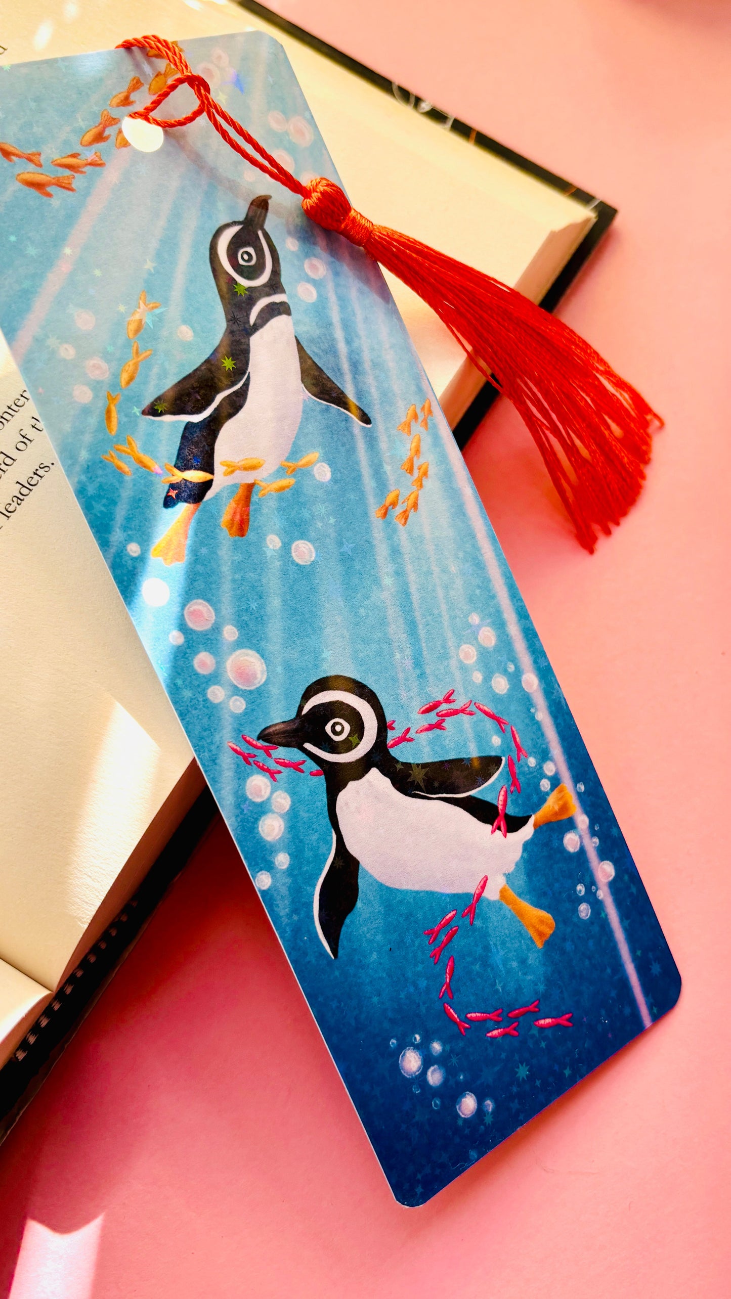 Humboldt Penguin Bookmark – Handmade Penguin Gift