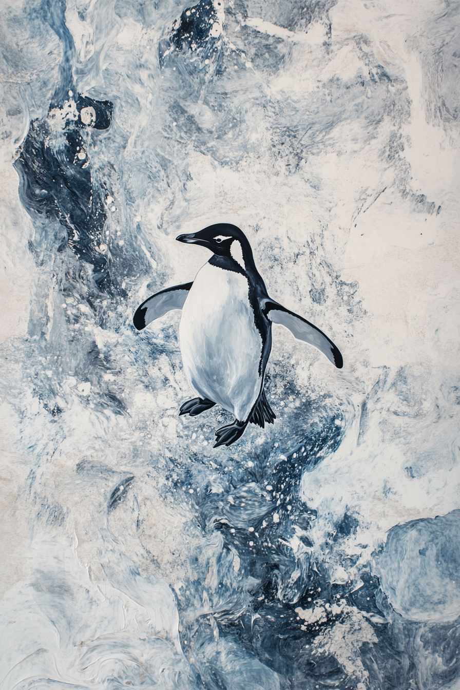 Penguin’s Pilgrimage Canvas