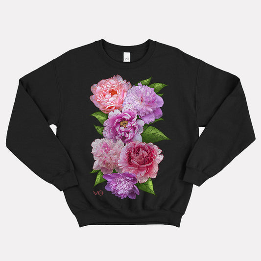 Peonies Sweatshirt (Unisex)