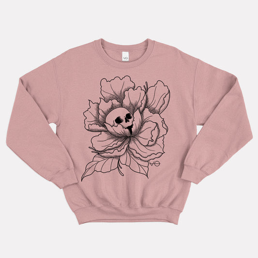 Peony Skullflower Sweatshirt (Unisex)