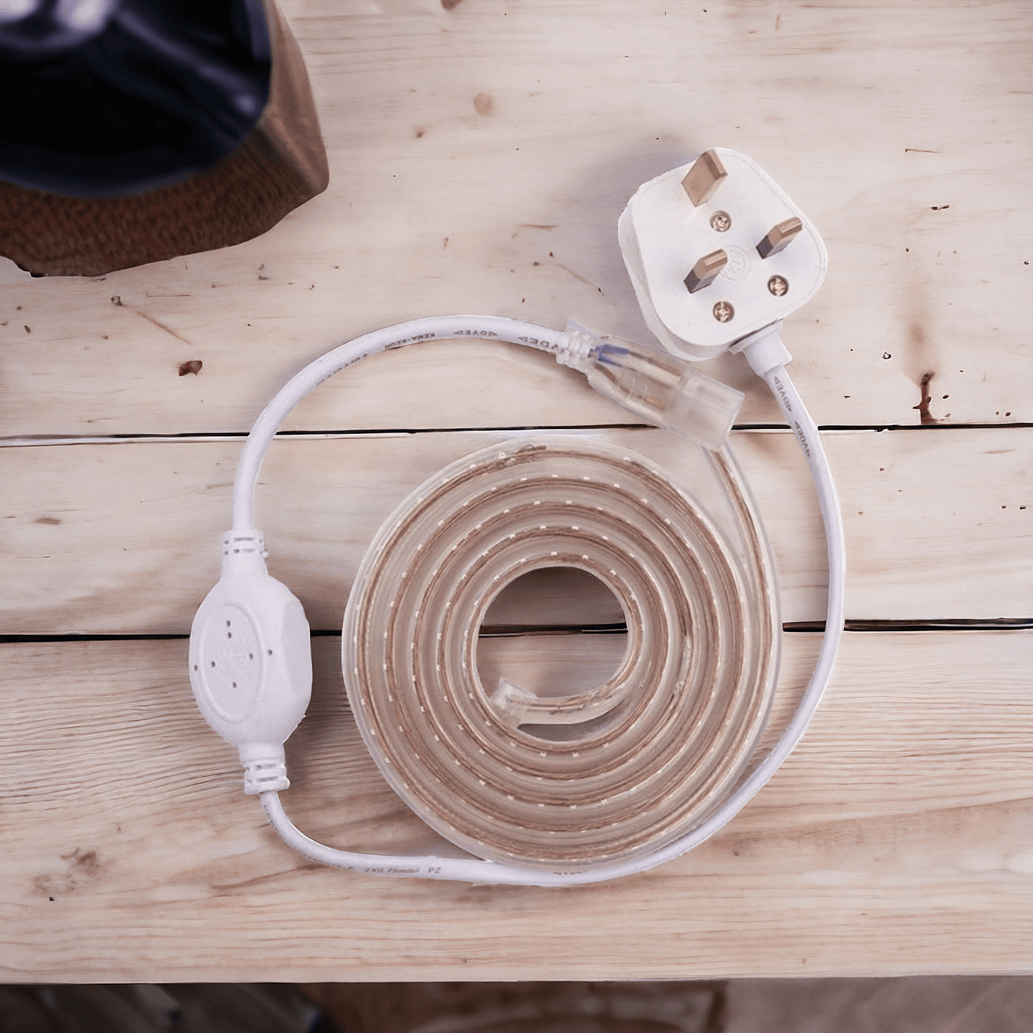 LED Pro-Luminate Warm White Outdoor Waterproof Mains Powered Strip Light