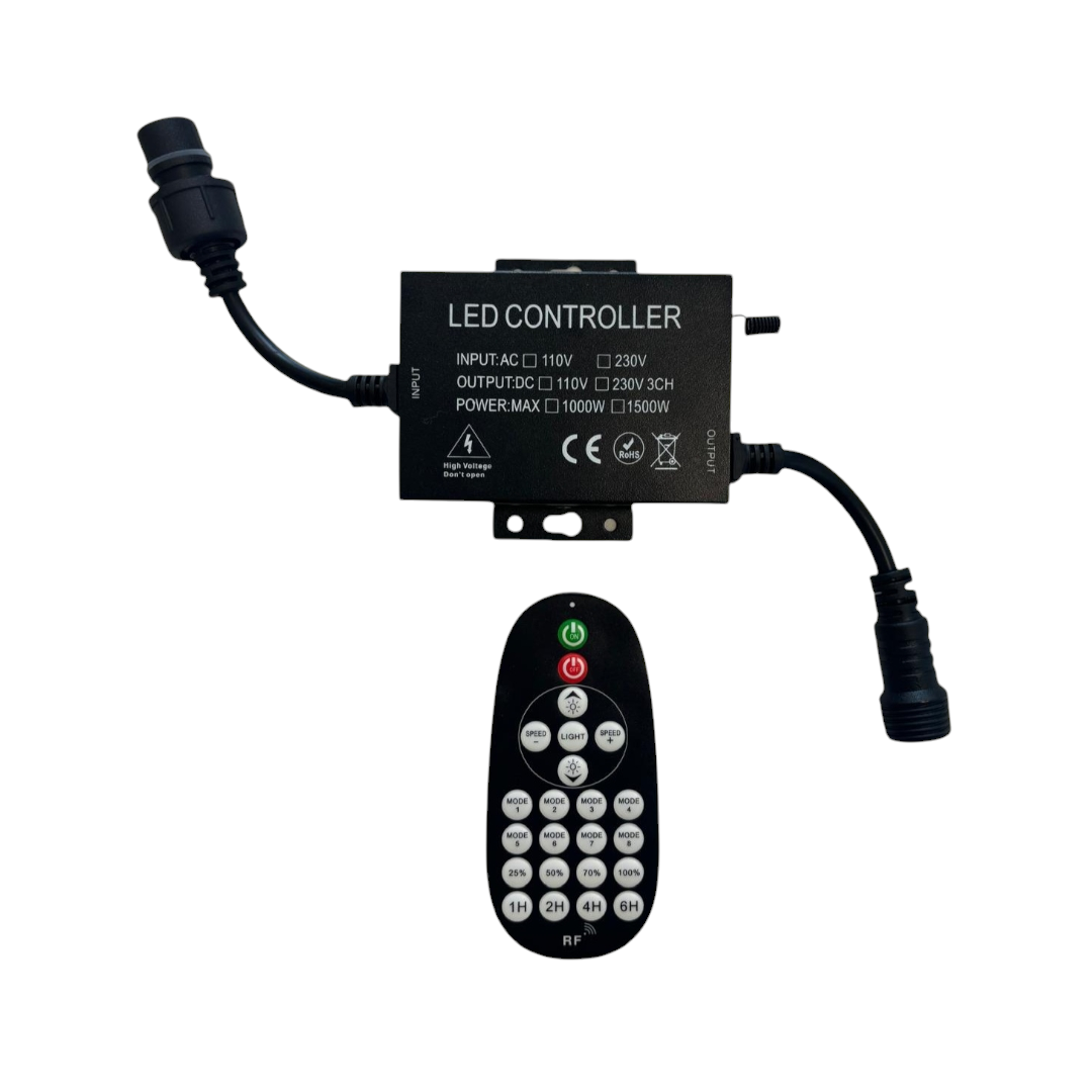Elite Festoon Outdoor Dimmer Unit with Remote Control