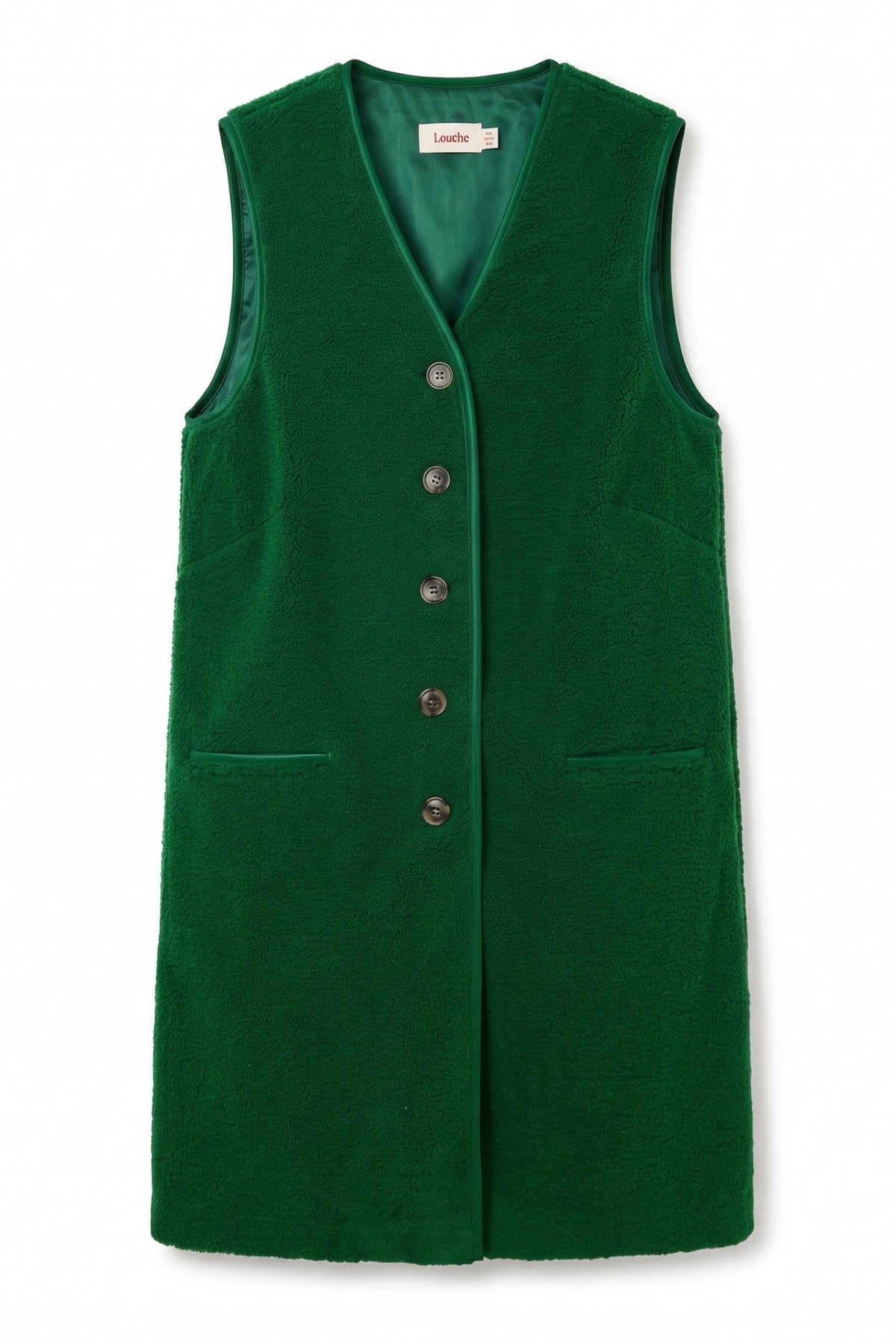 Cathel Borg Longline Gilet - Green