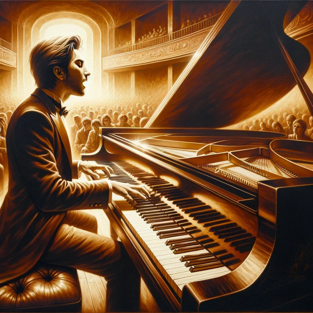 Pianist's Passion Canvas