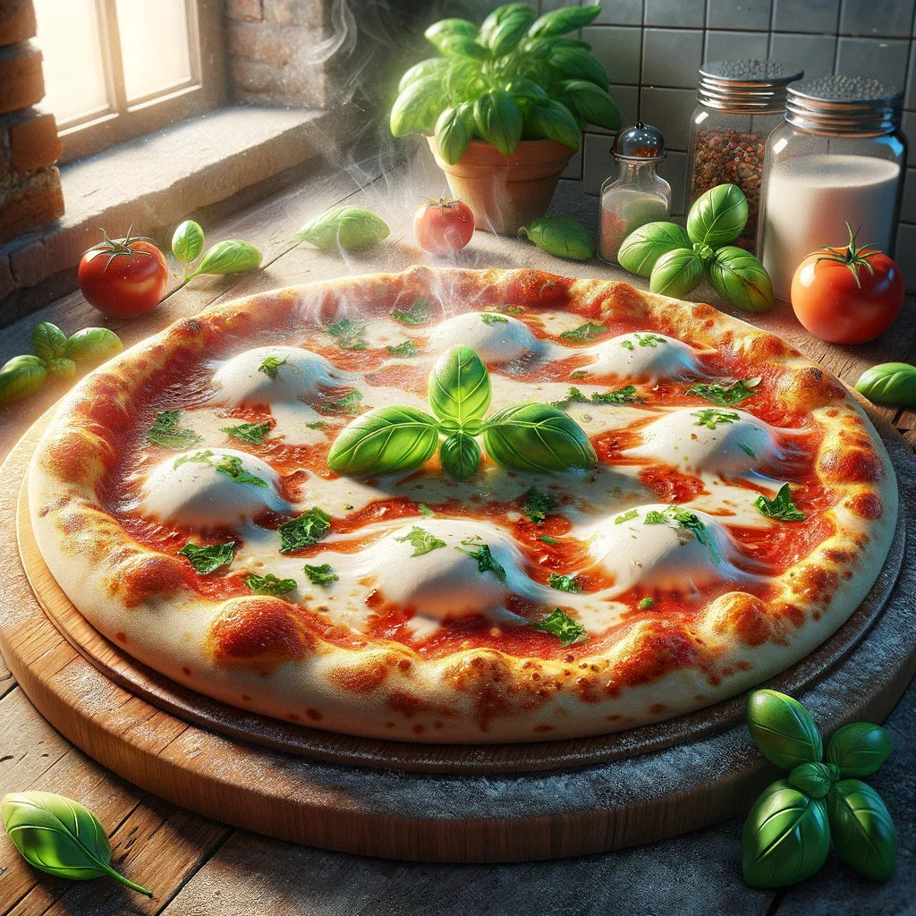 Pizzeria Margherita Canvas
