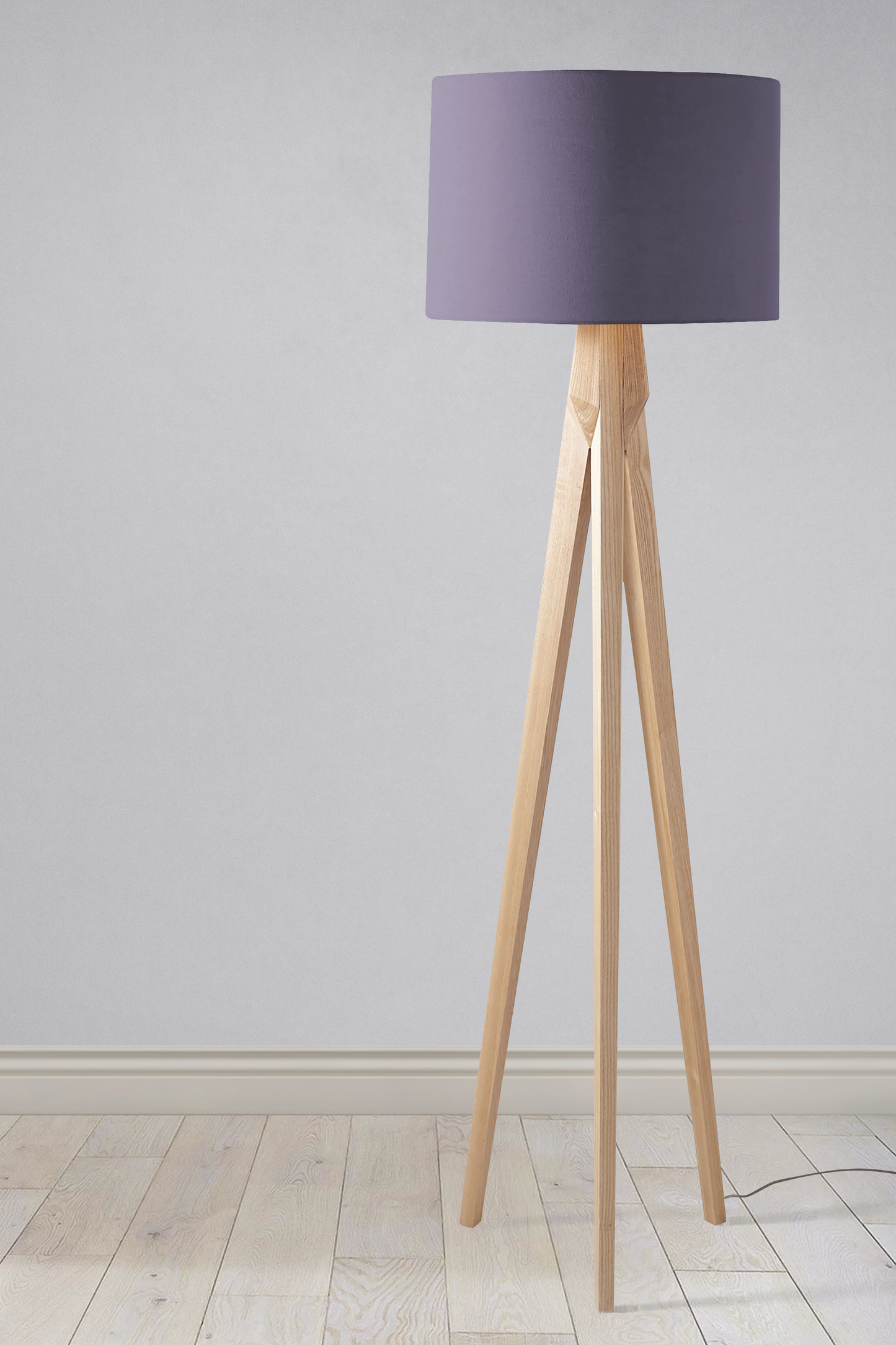 Plain Aubergine Lampshade, Purple Ceiling or Table Lamp Shade