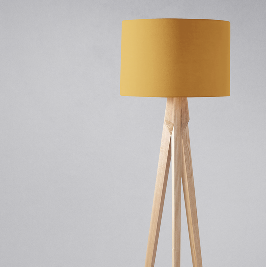 Plain Mustard Lampshade, Yellow Ceiling or Table Lamp Shade