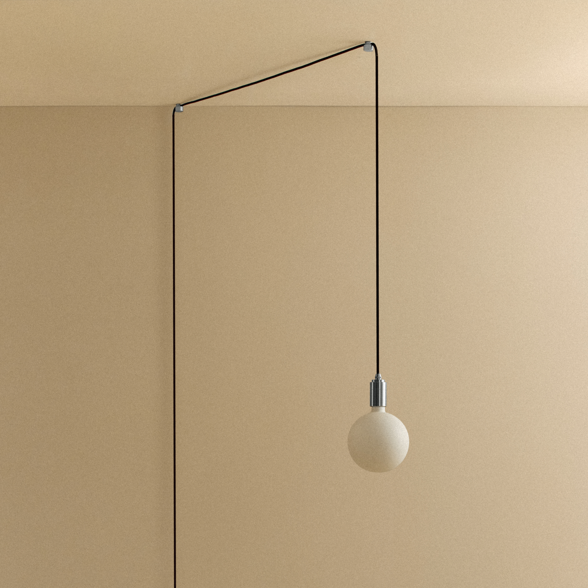 Sphere IV Plug-In Pendant in Stainless Steel