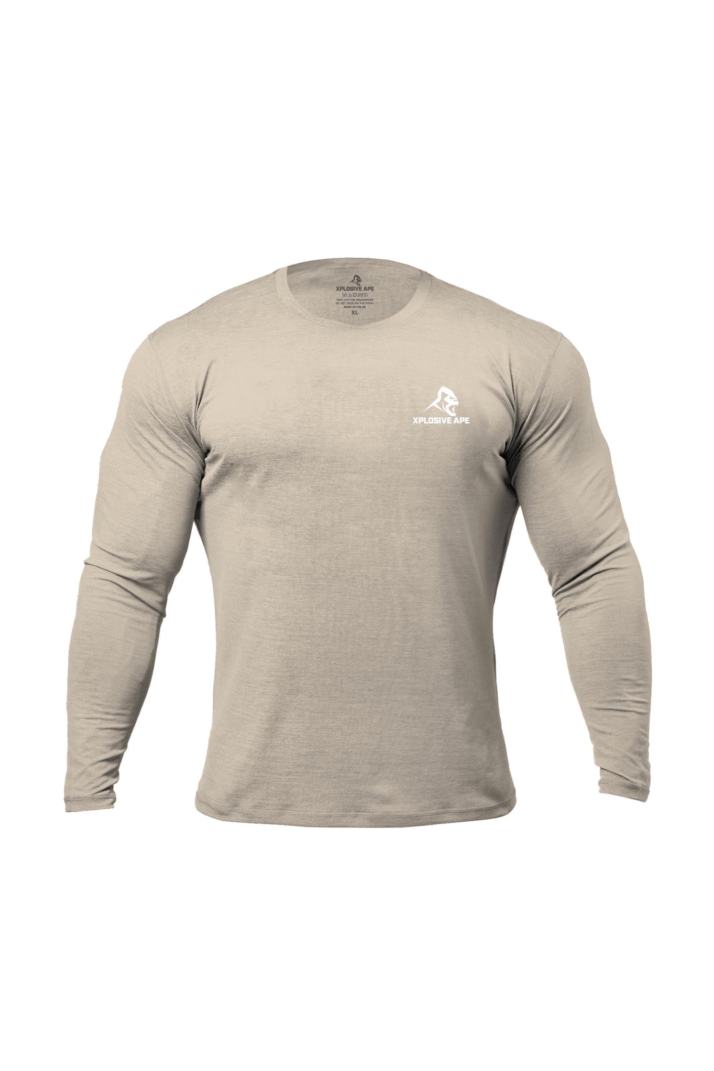 XAPE Prime Long Sleeve Tee - Sand