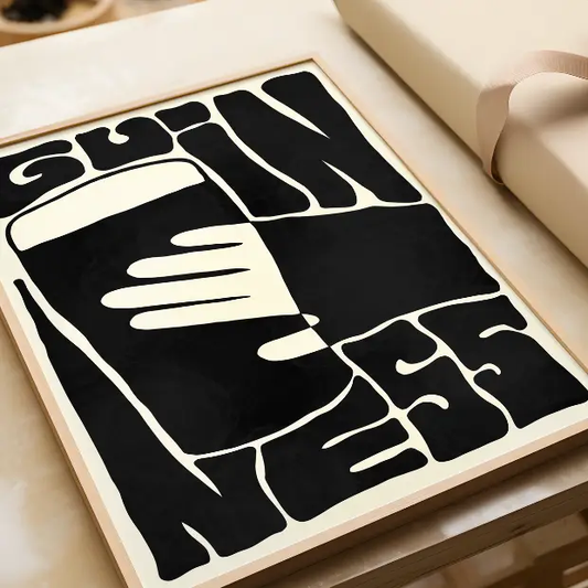 Bauhaus Guinness - A5 Print