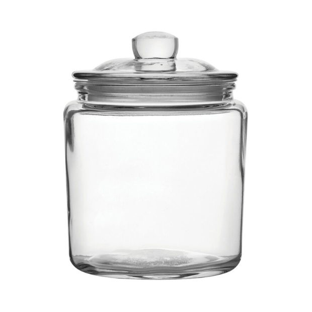 Biscotti Glass Jar - 0.9L