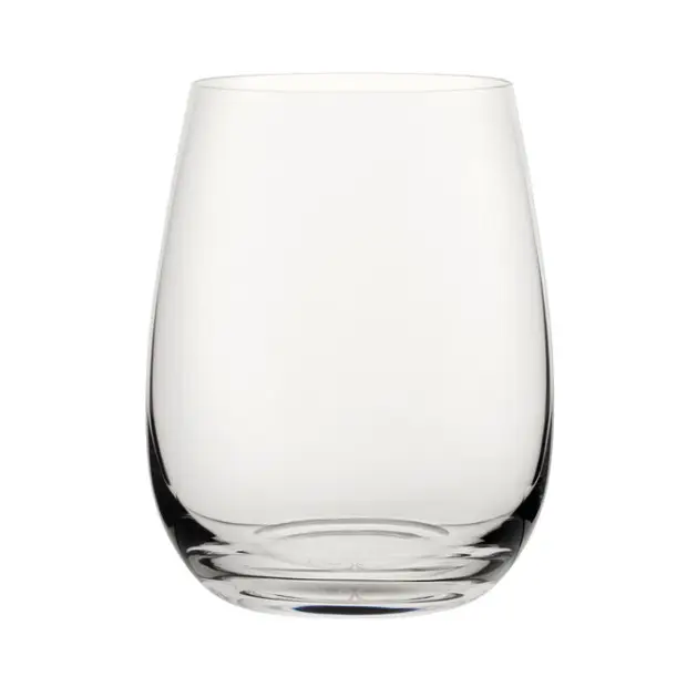 Amber Glass Whisky Tumbler - 350ml - Set of 6