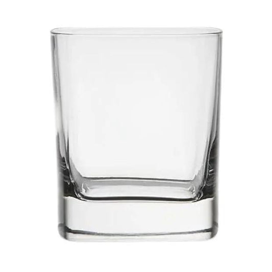 Luigi Bormioli Square Whisky Tumblers - 240ml - Set of 6