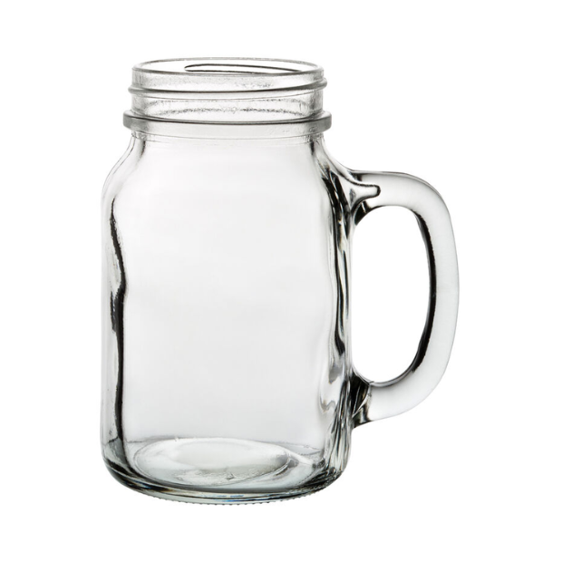 Tennessee Handled Glass Jar - 430ml