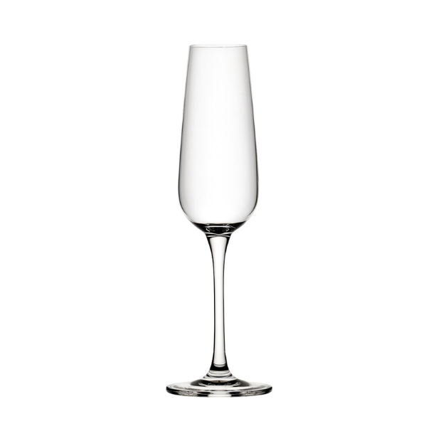Mississippi Glass Flutes - 210ml - Set of 6
