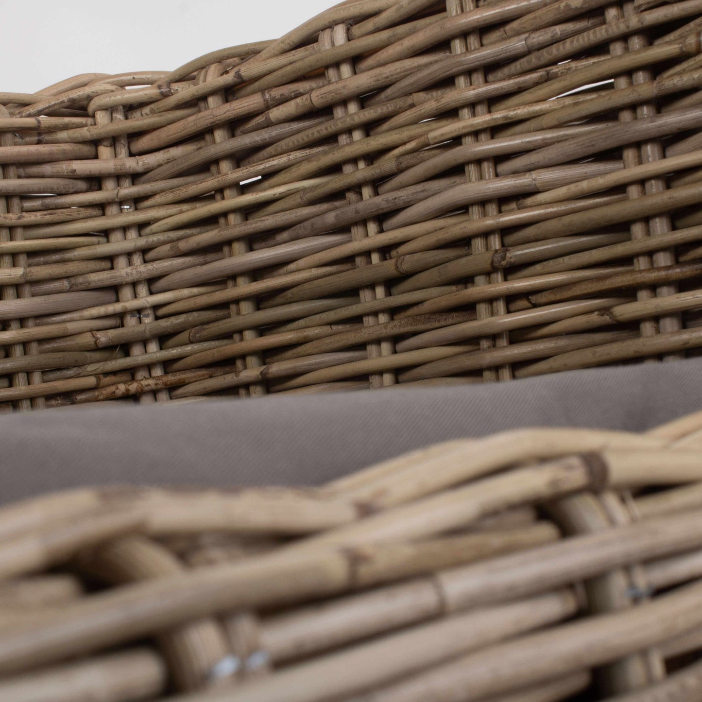 Luxury Rattan Dog Sofa Bed - Medium