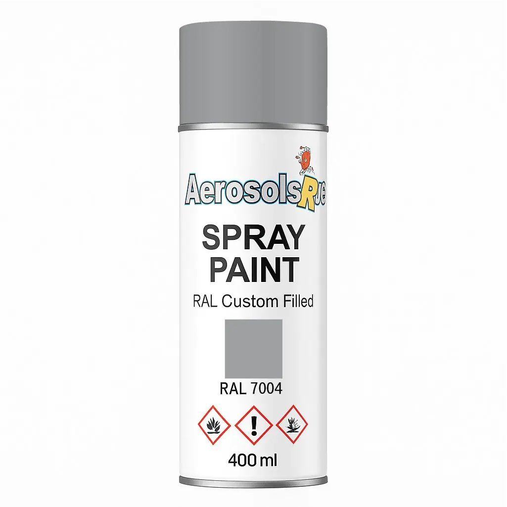 RAL 7004- 400ml Aerosol Spray Paint Any Finish
