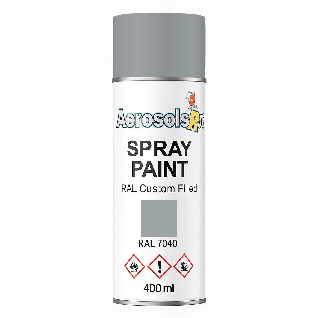 RAL 7040- 400ml Aerosol Spray Paint Any Finish