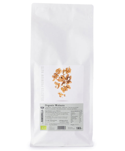 Organic Walnuts - RAWGORILLA - 1kg