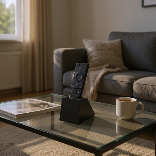 Modern Single Remote Control Holder - Compact Desk & Table Stand