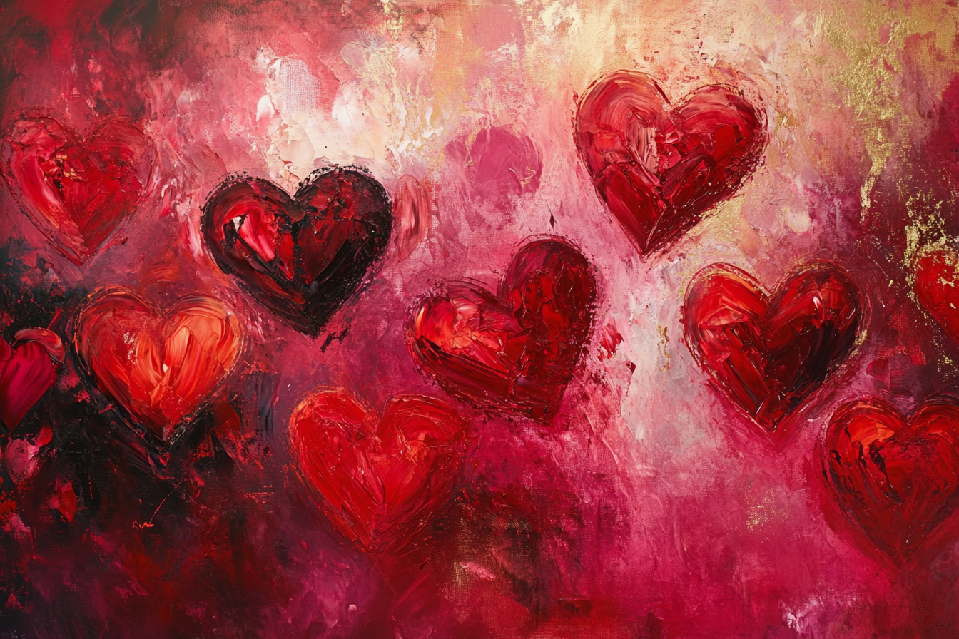 Radiant Heart Canvas
