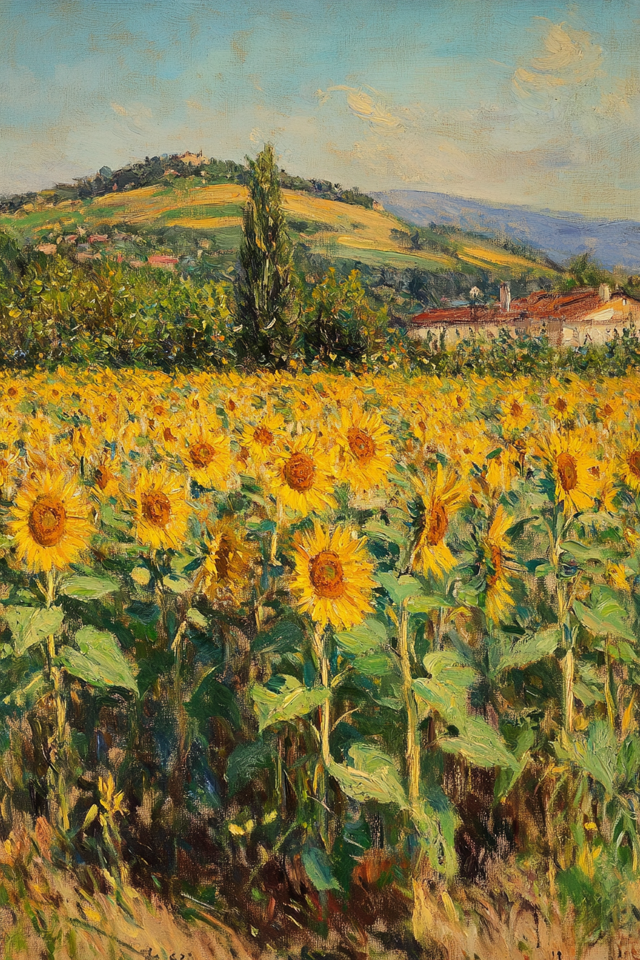 Radiant Sunflowers Canvas