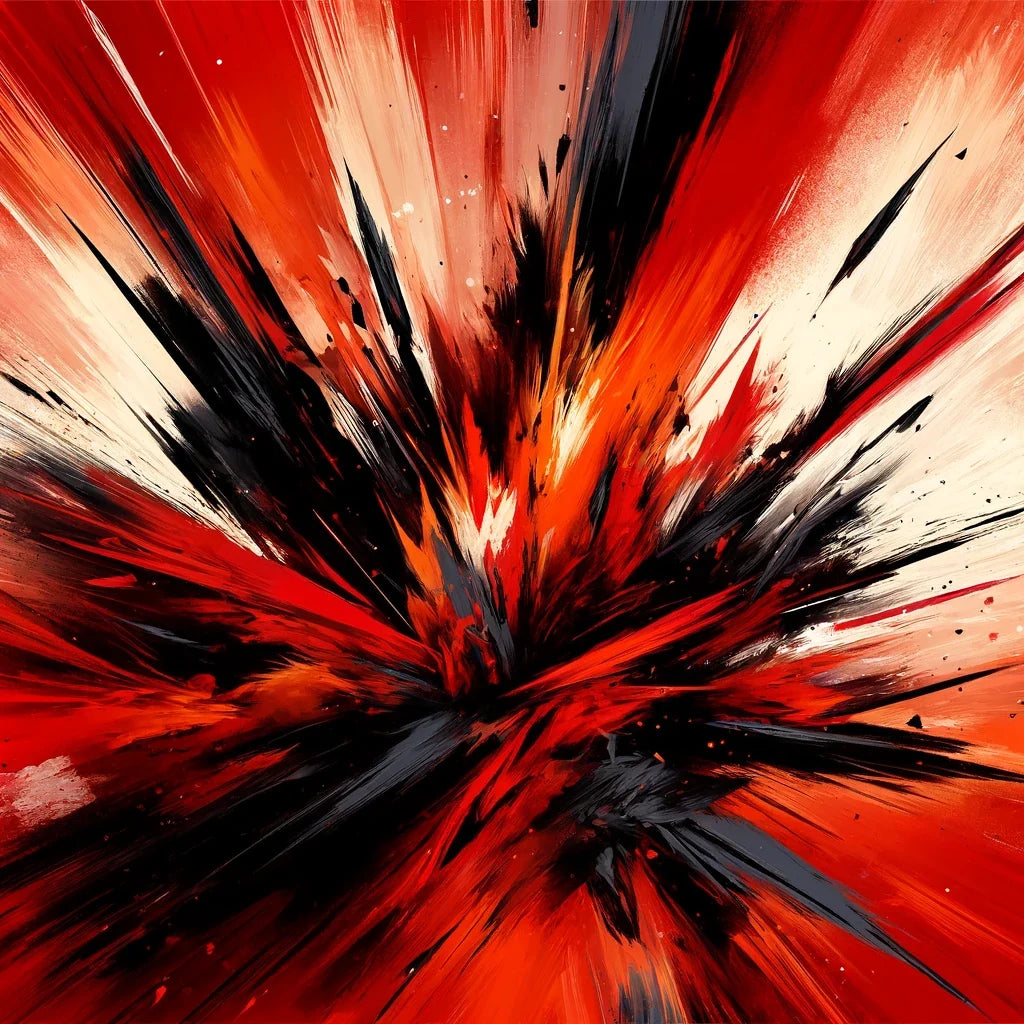 Rage Exploded Canvas