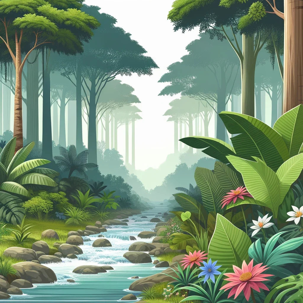 Rainforest Serenity Canvas