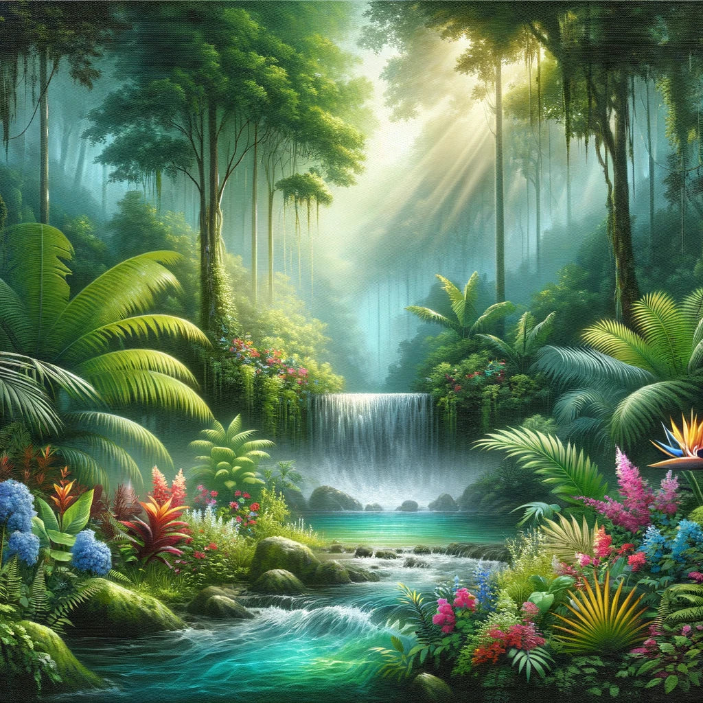 Rainforest Tranquility Canvas