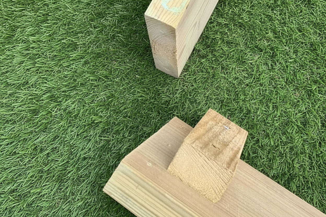 Tanalised Decking Timber Raised Bed Frame Planter