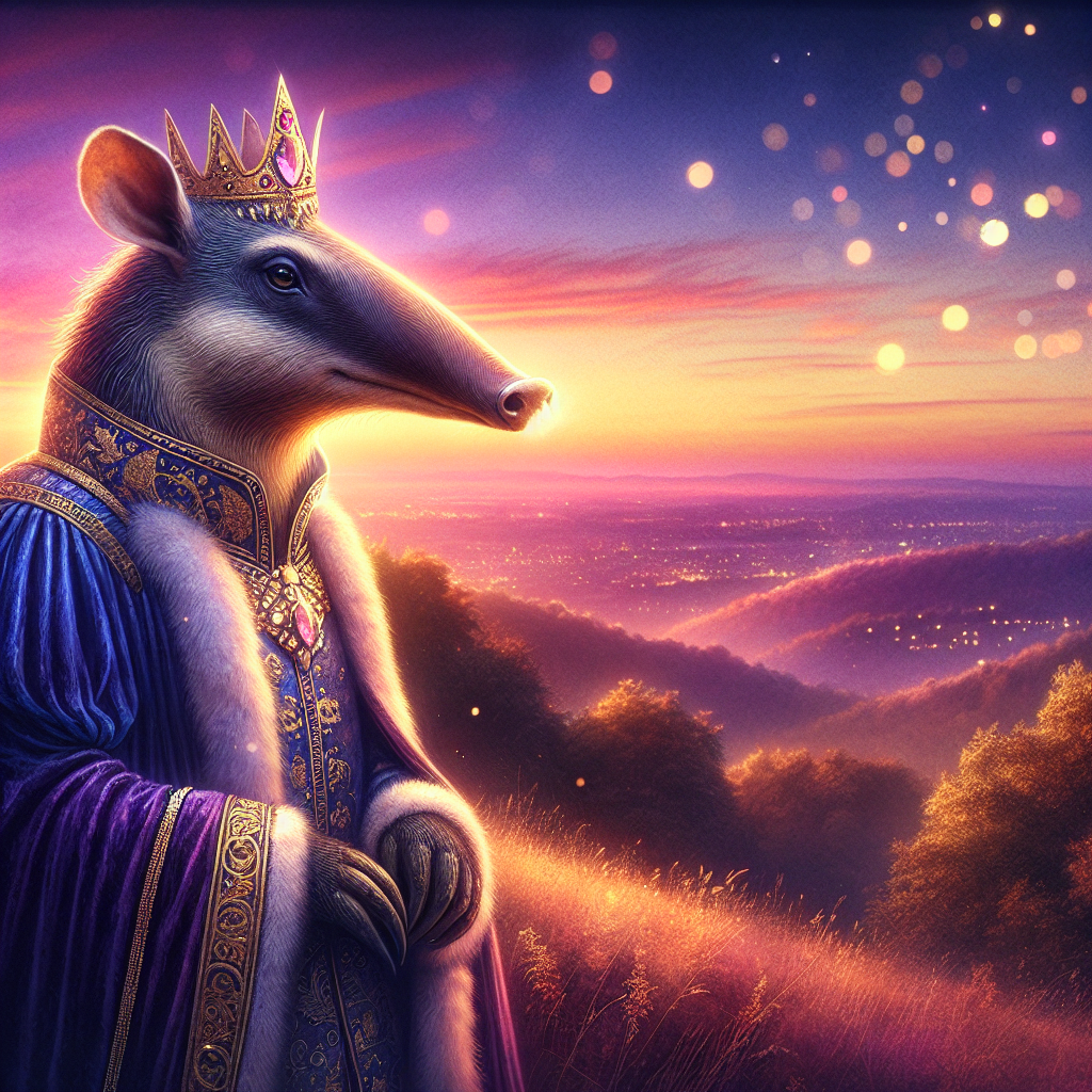 Regal Aardvark Dusk Canvas