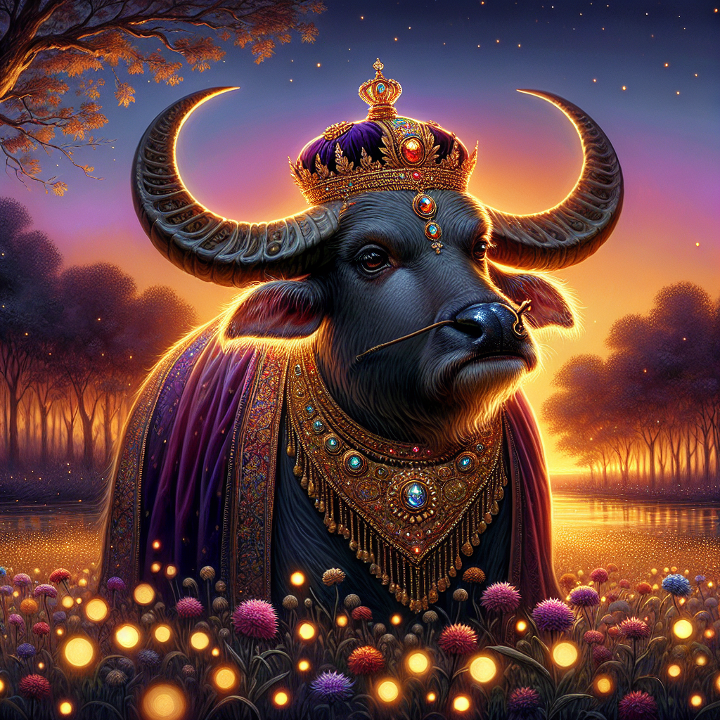 Regal Buffalo Twilight Canvas