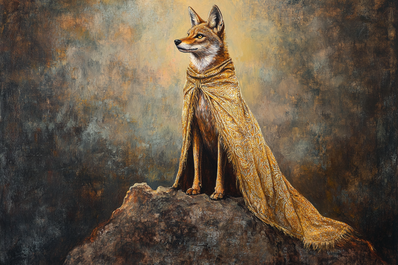 Regal Jackal Canvas
