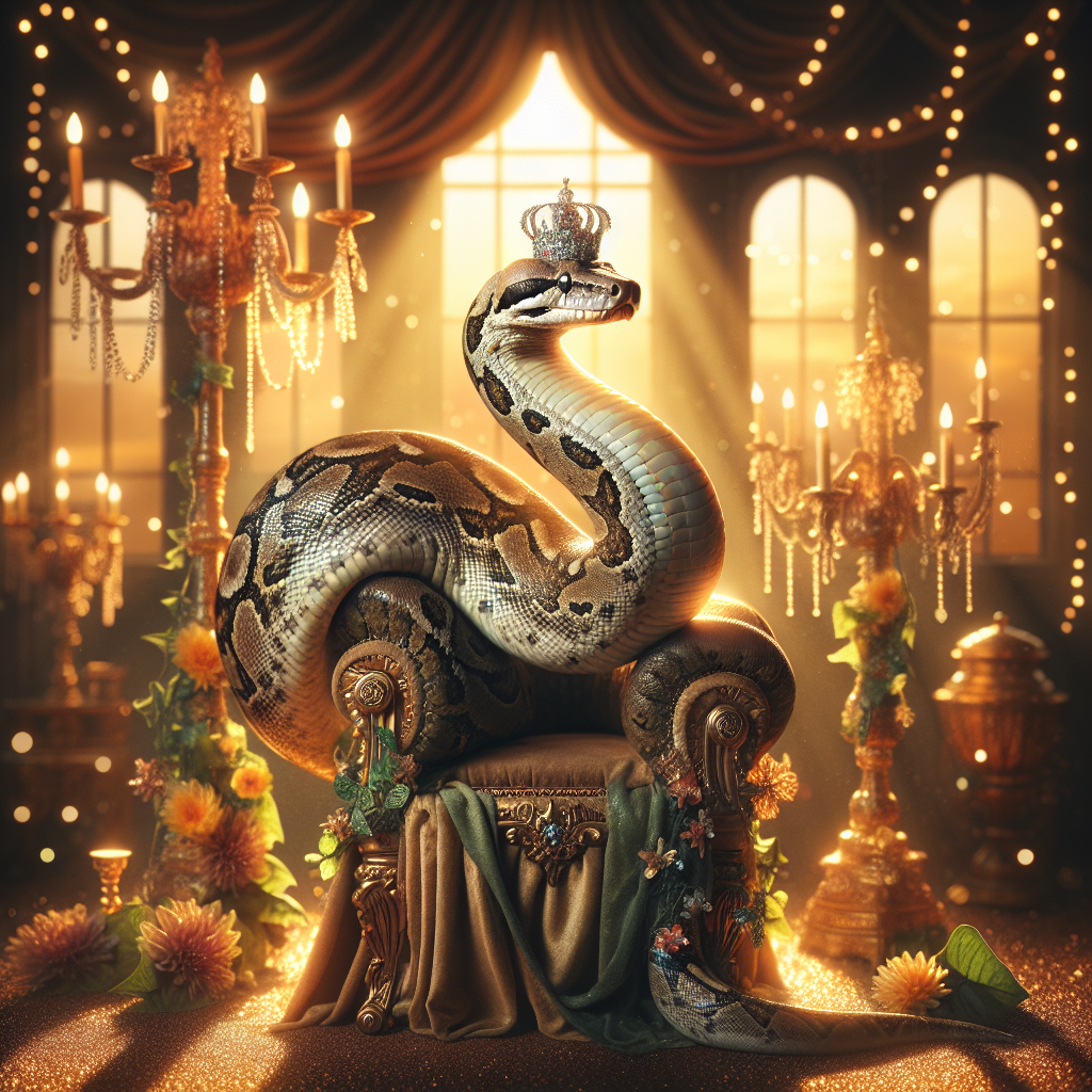Regal Serpent Majesty Canvas