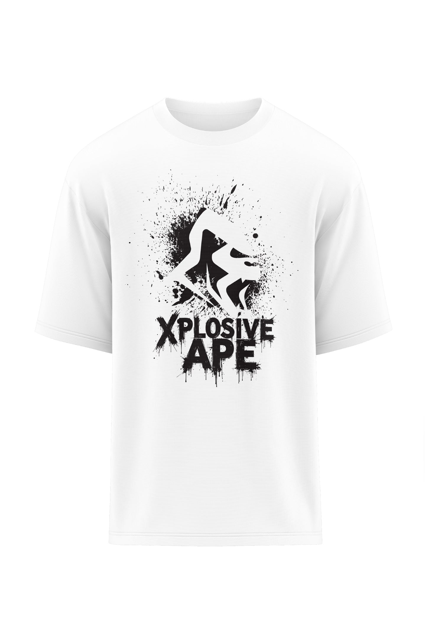 XAPE Rep Bleed Oversized Tee - White