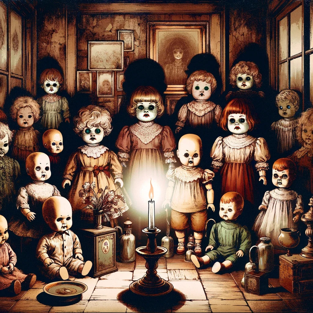 Requiem of the Doll Cotton Cushion