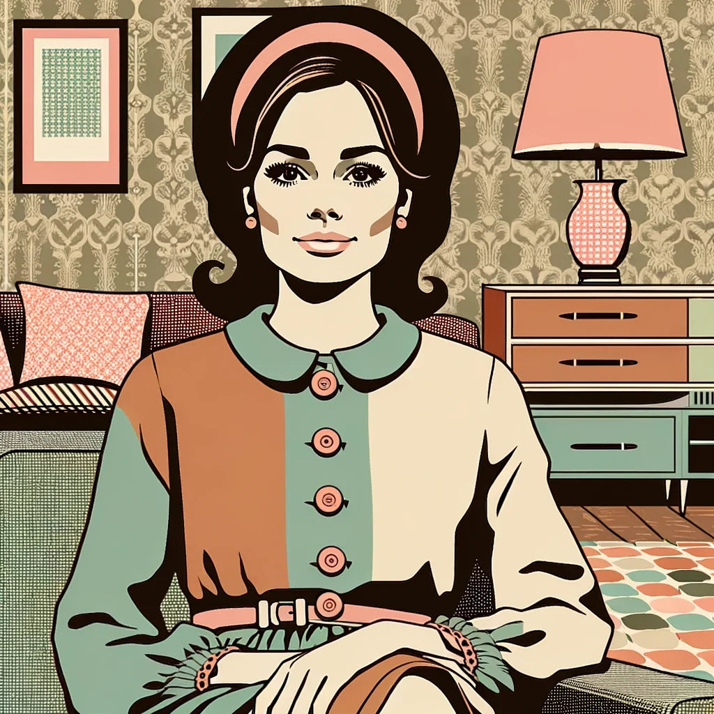 Retro Harmony Canvas