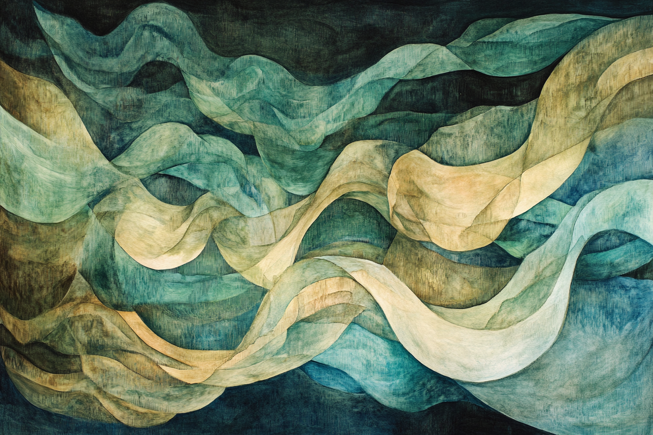 Reverberating Tranquillity Canvas