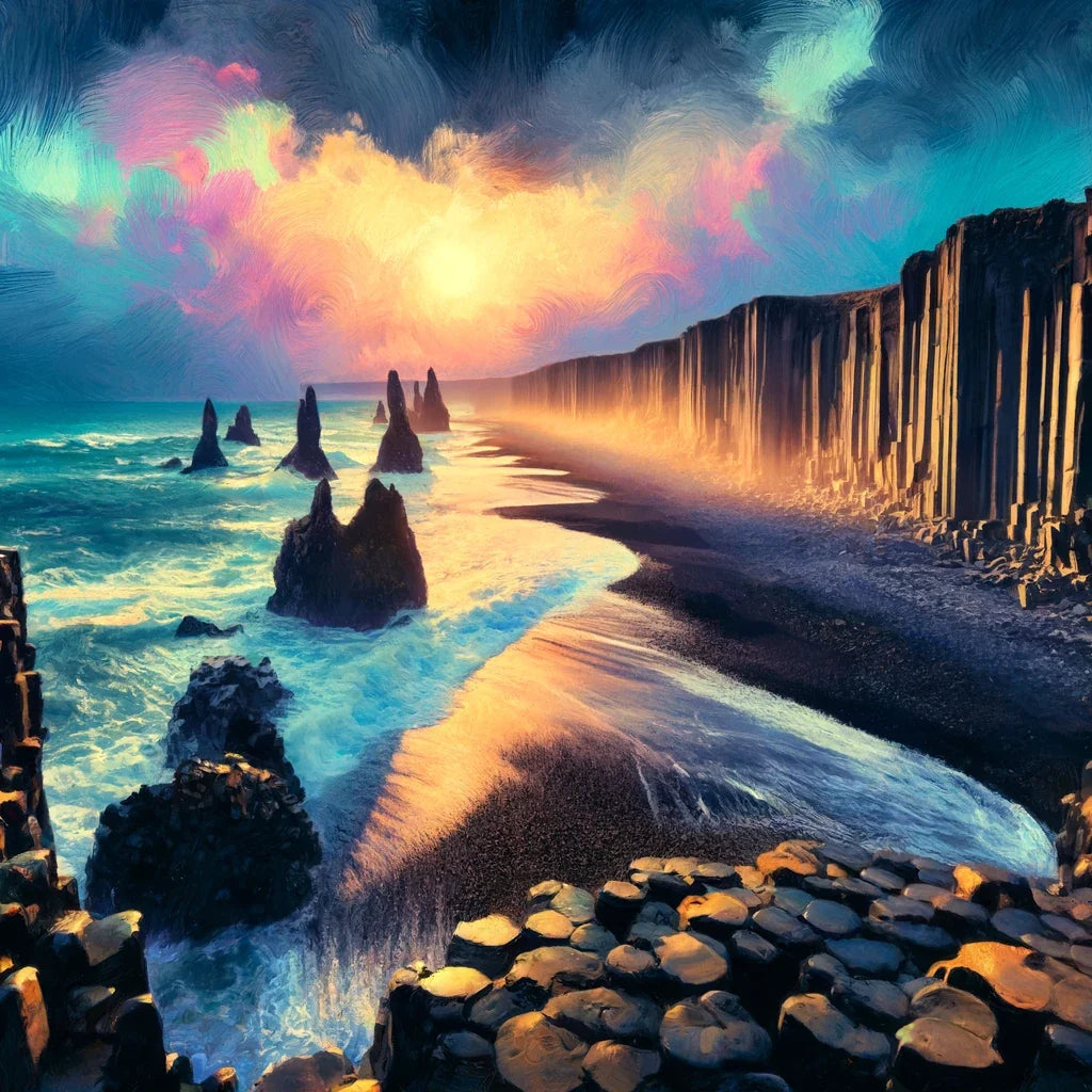 Reynisfjara Mystique Canvas