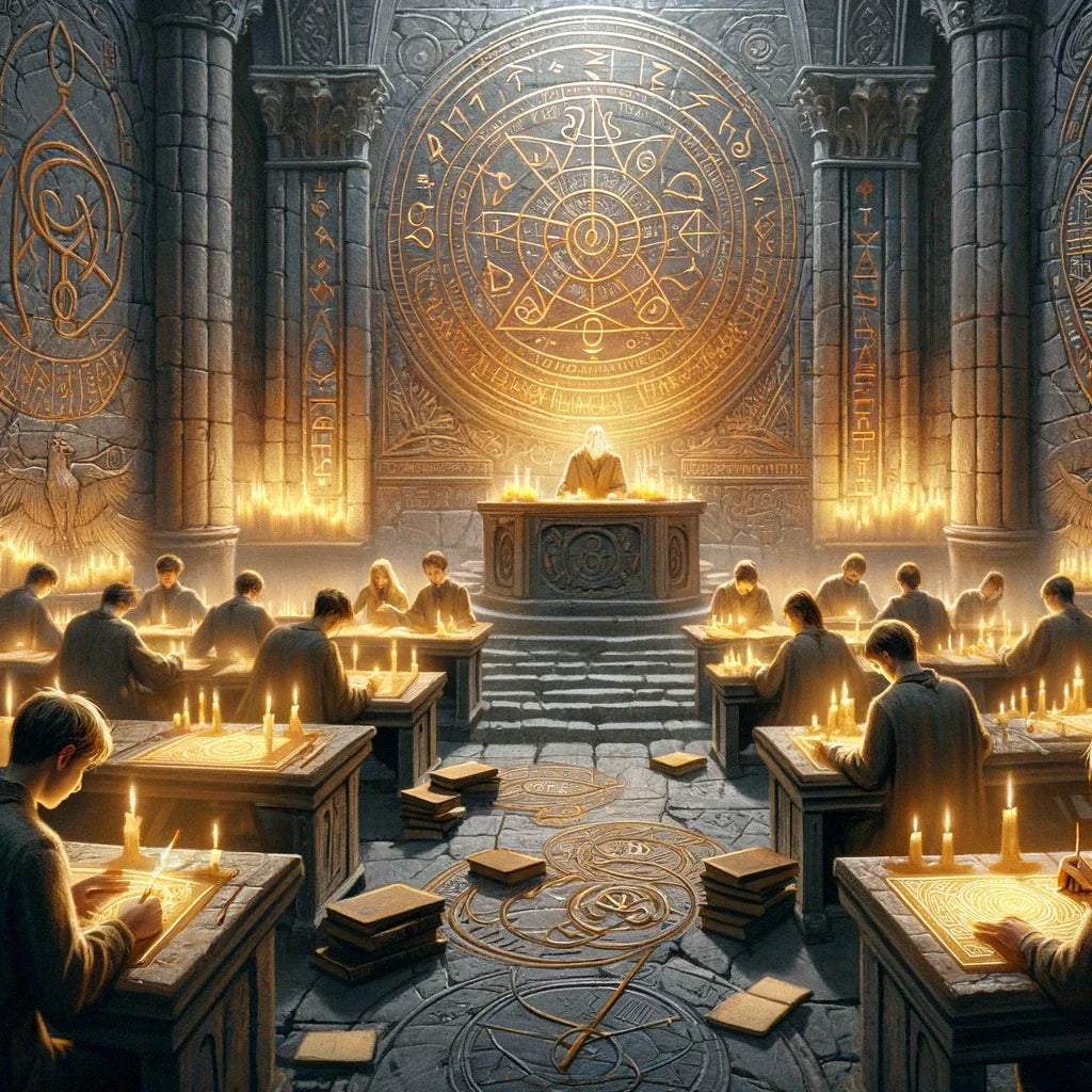 Rune Scholars Canvas