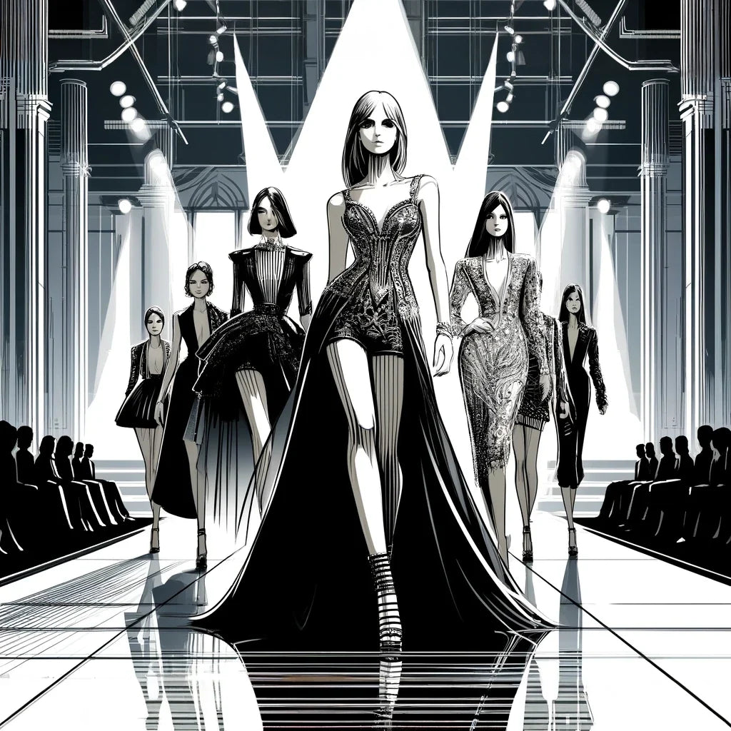 Runway Glamour Canvas