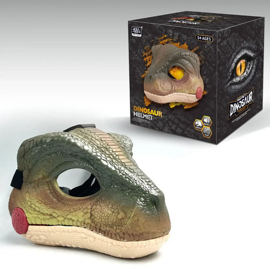 Jurassic Park Velociraptor Dino Mask with Sound Effects