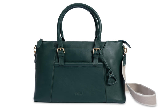 Elizabeth Leather Workbag - Handmade by Saddler - Practical, Spacious & Elegant Design