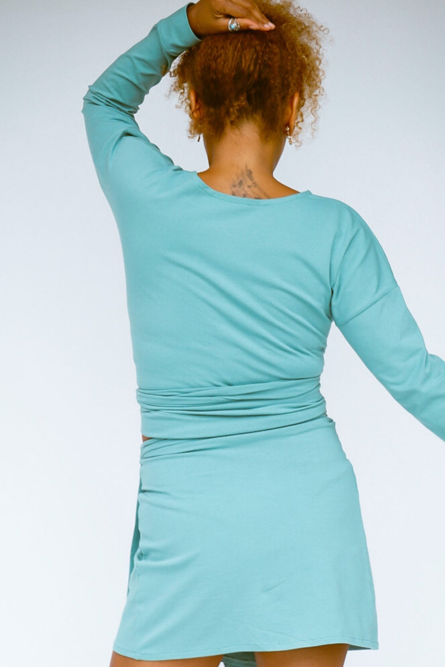 SAGE Wrap Top