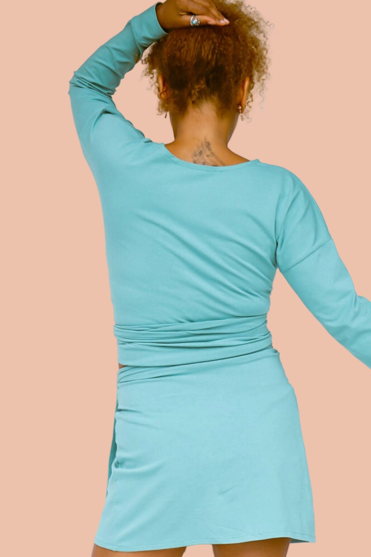 SAGE Wrap Top