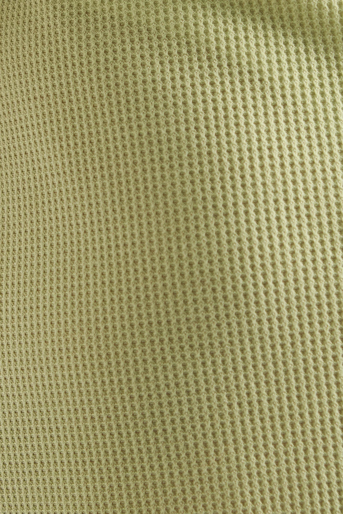 Sam Waffle Knit V-Neck Mini Dress - Pistachio