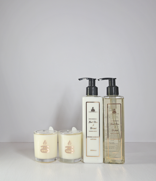 Simple Scents Experience Mini Indulgence Candle, Soap & Lotion Gift Set