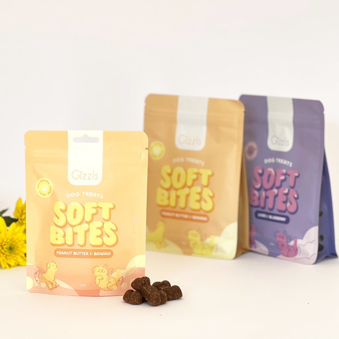 Peanut Butter & Banana Soft Dog Treats (150g)